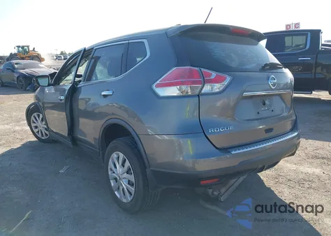 2015 Nissan Rogue S from USA, damaged, VIN KNMAT2MT3FP547386